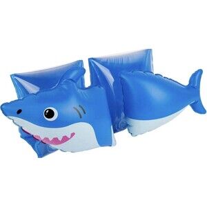 2-Coconut Grove Kids Inflatable Arm Bands Blue Shark Swim Float 3–6 Years